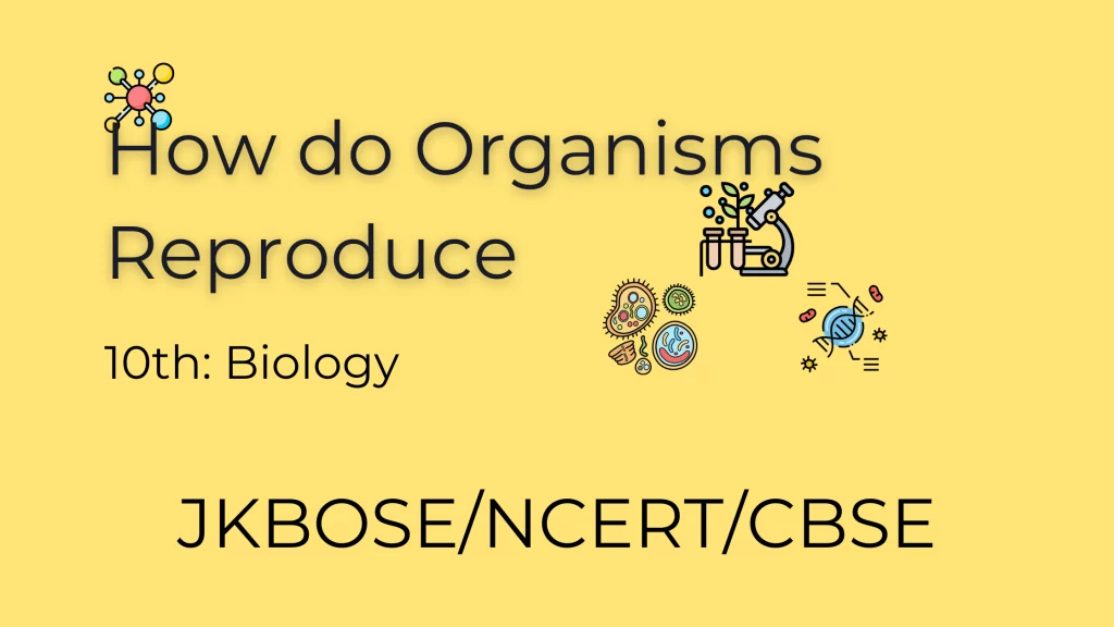 Class 10th Science Notes How do Organisms Reproduce